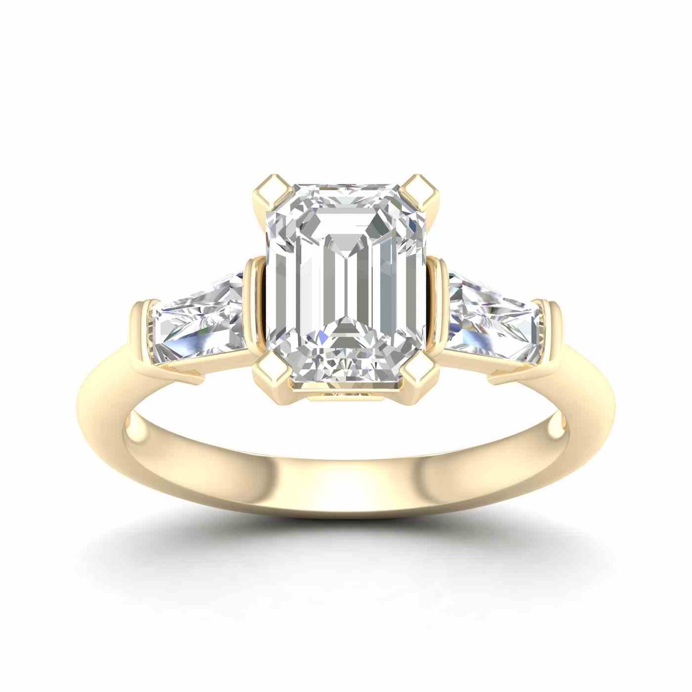 Zarielle Ring | Emerald Cut