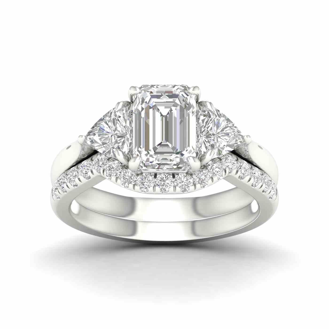 Radiance Ring | Emerald Cut