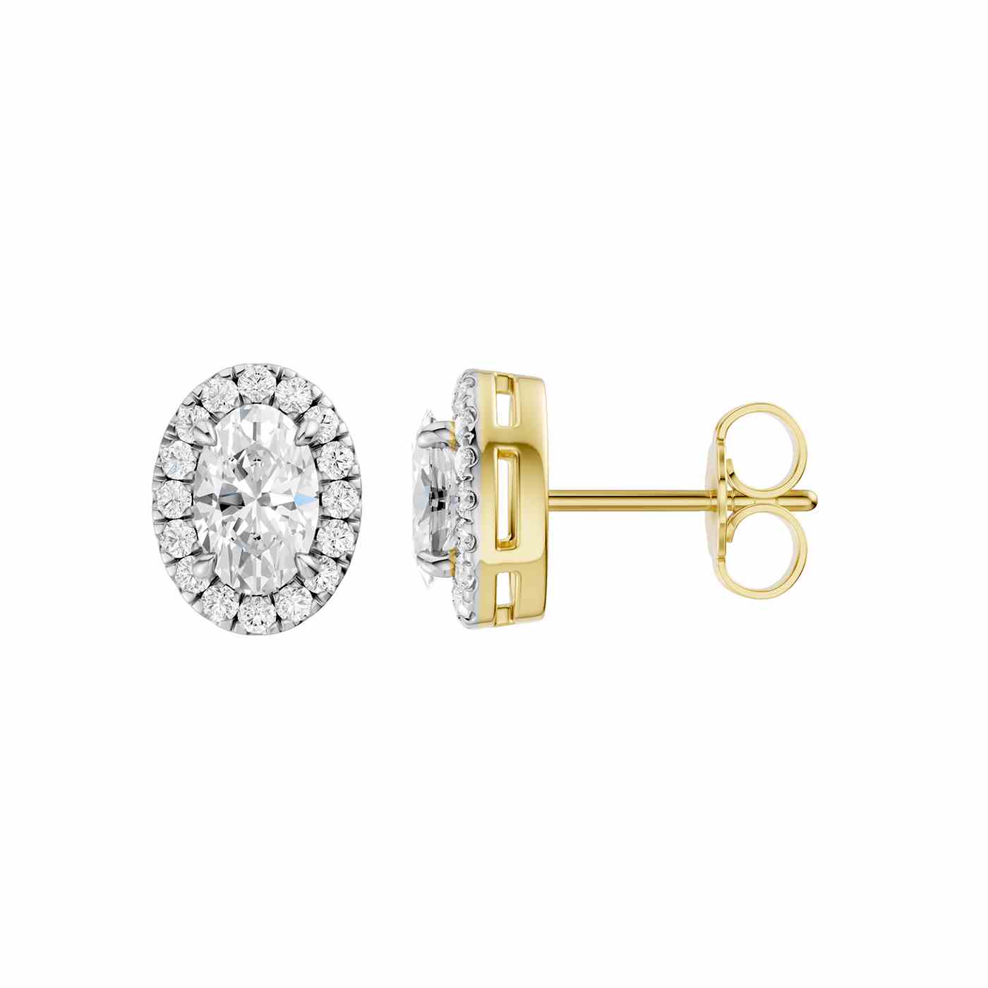 Alurea Earring | Oval Cut