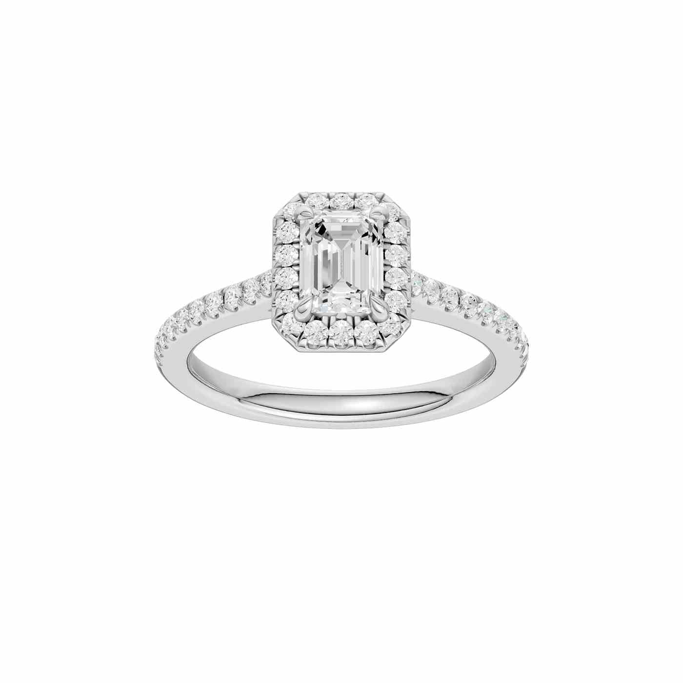 Astarra Ring | Emerald Cut
