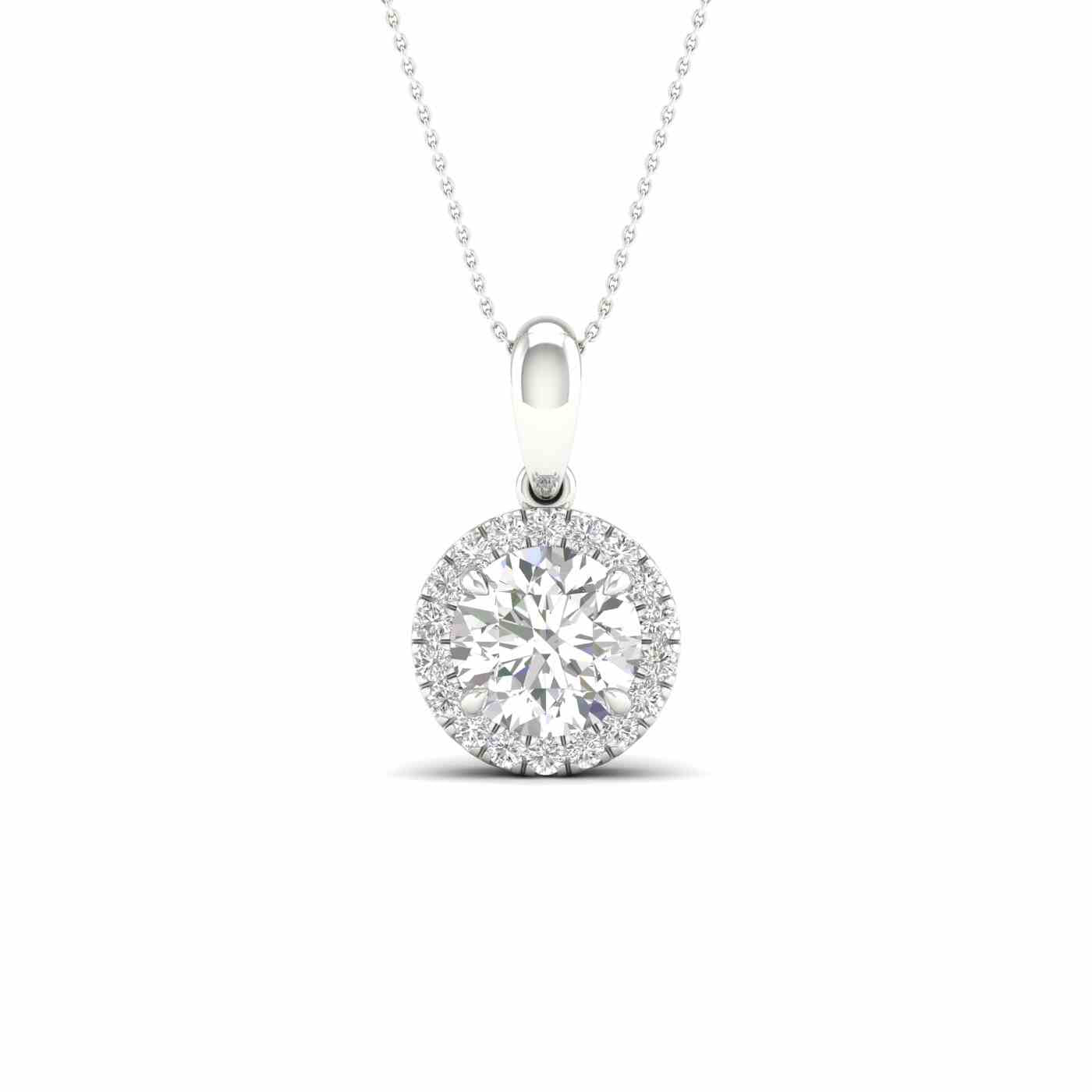 Elysane Pendant | Round Cut