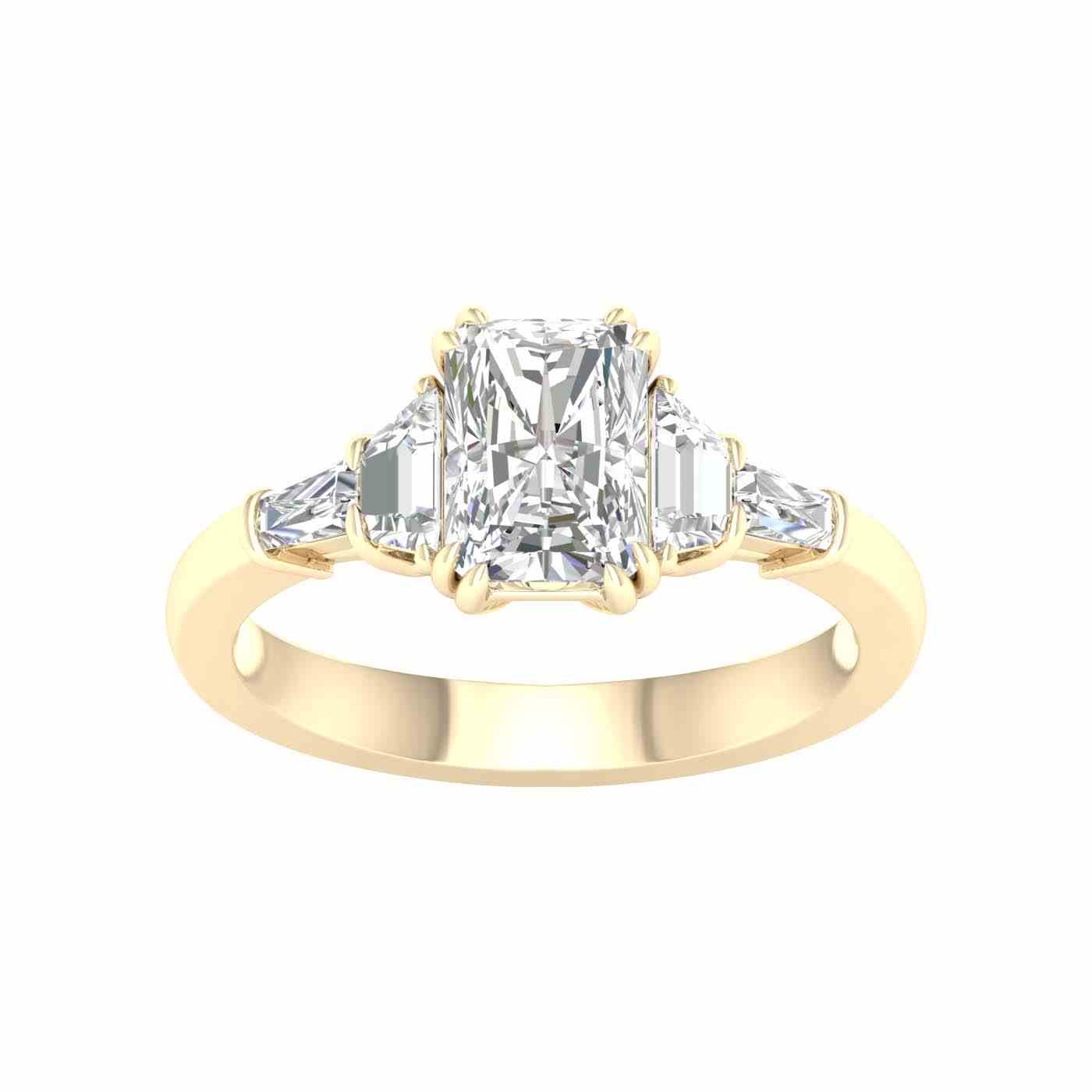 Ziranel Ring | Radiant Cut