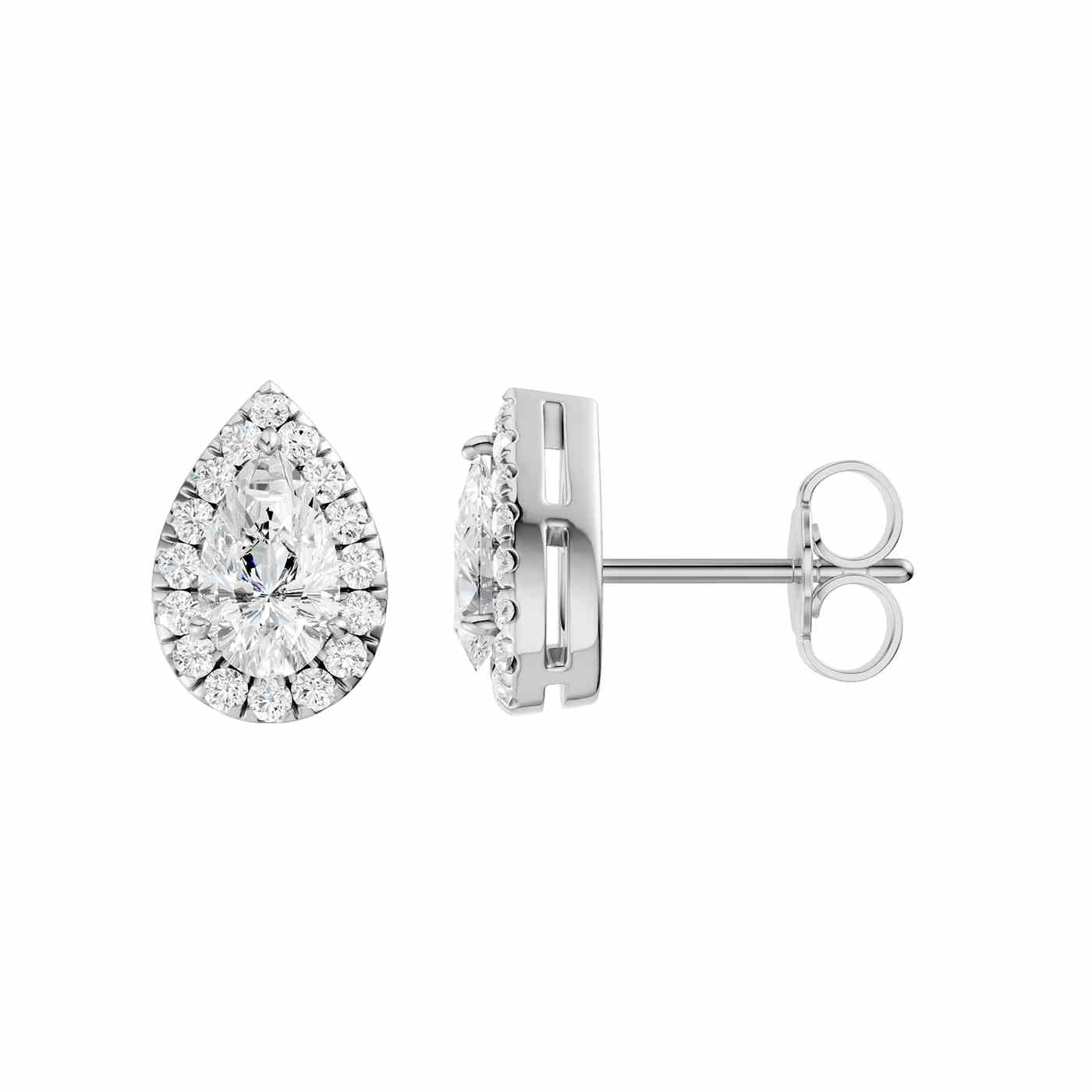 Elysia Earring | Pear Cut