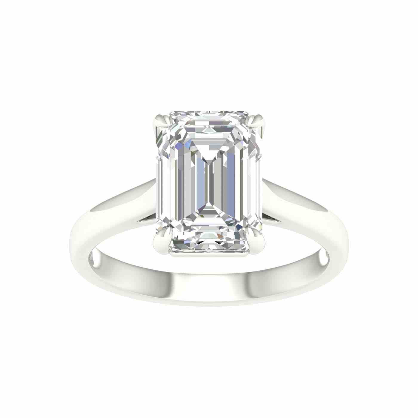 Aureza Ring | Emerald Cut