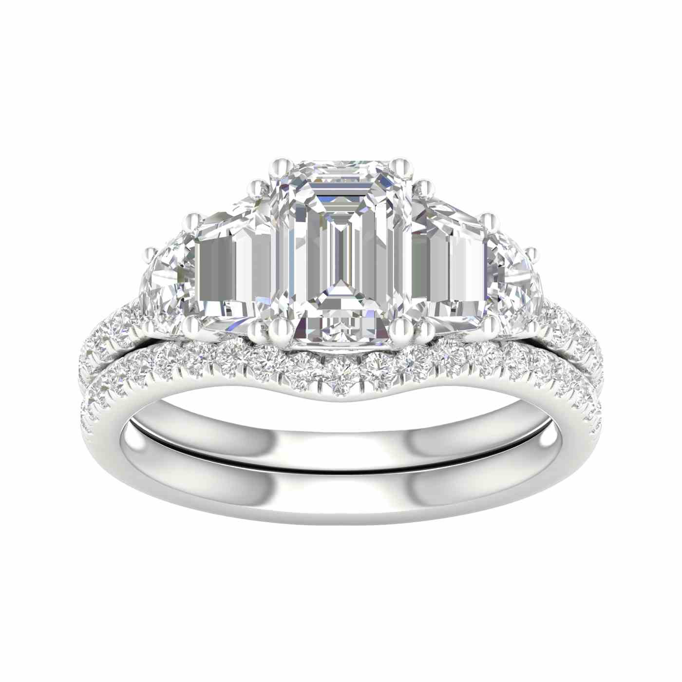 Radiévo Ring | Emerald Cut