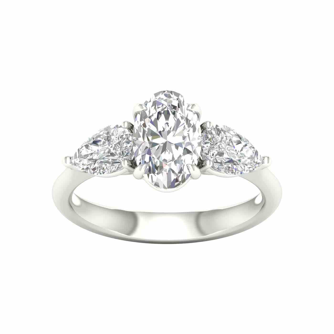 Nivara Ring | Oval Cut