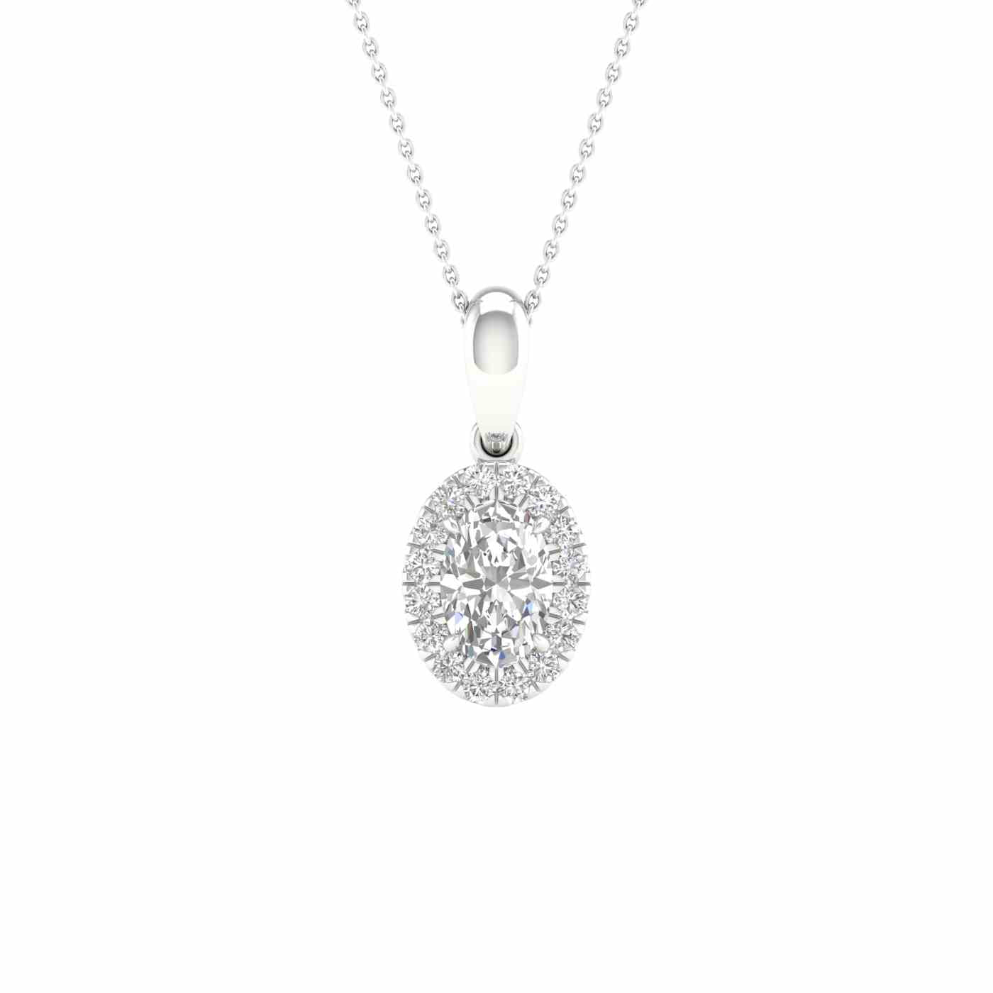 Elysane Pendant | Oval Cut