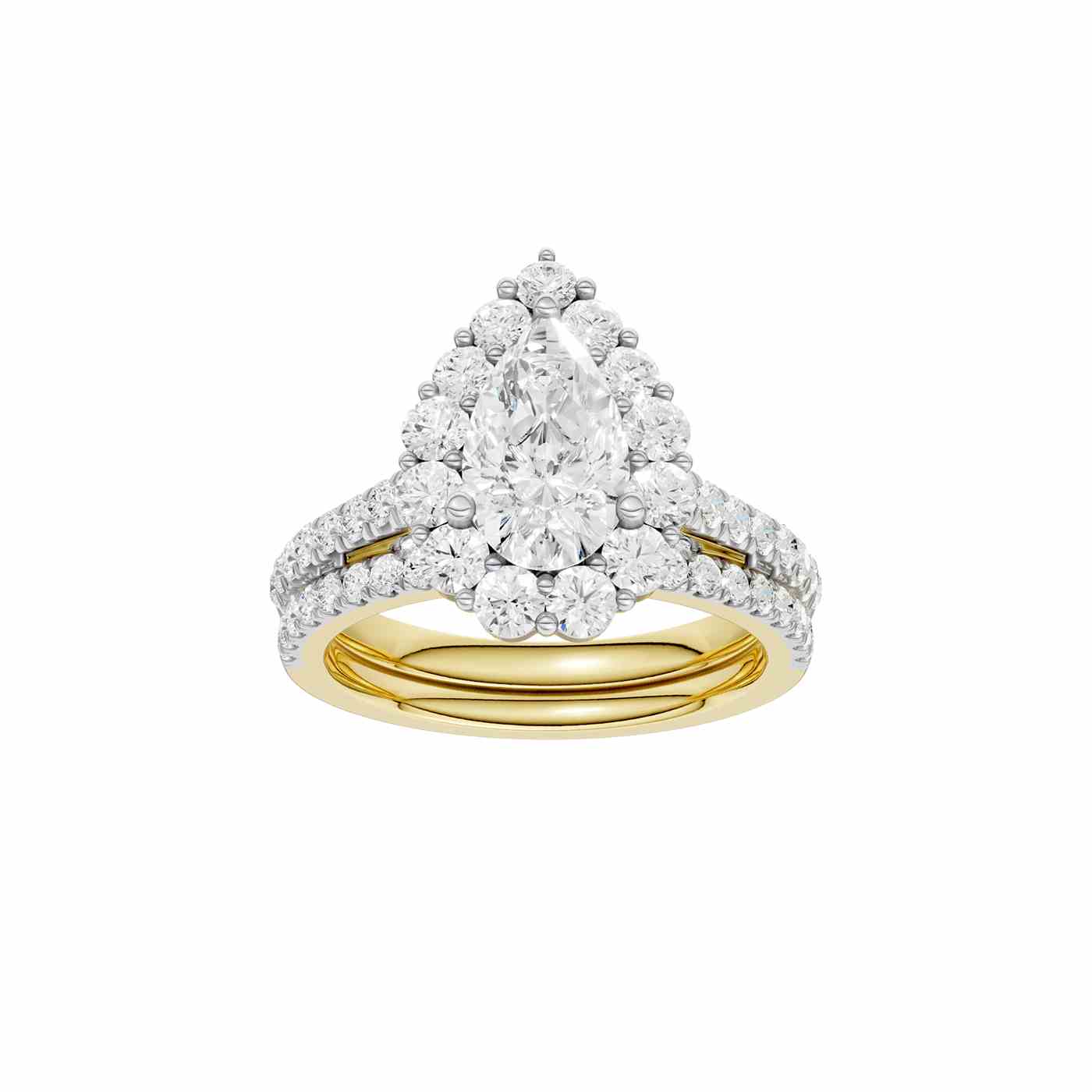 Aurevè Ring | Pear Cut