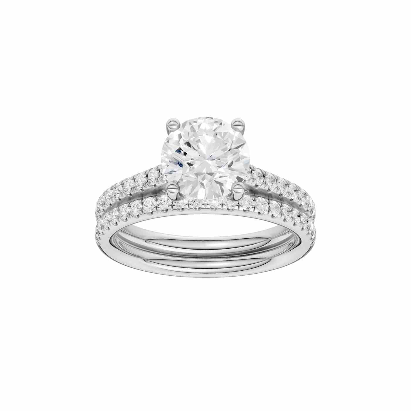 Elantra Ring | Round Cut
