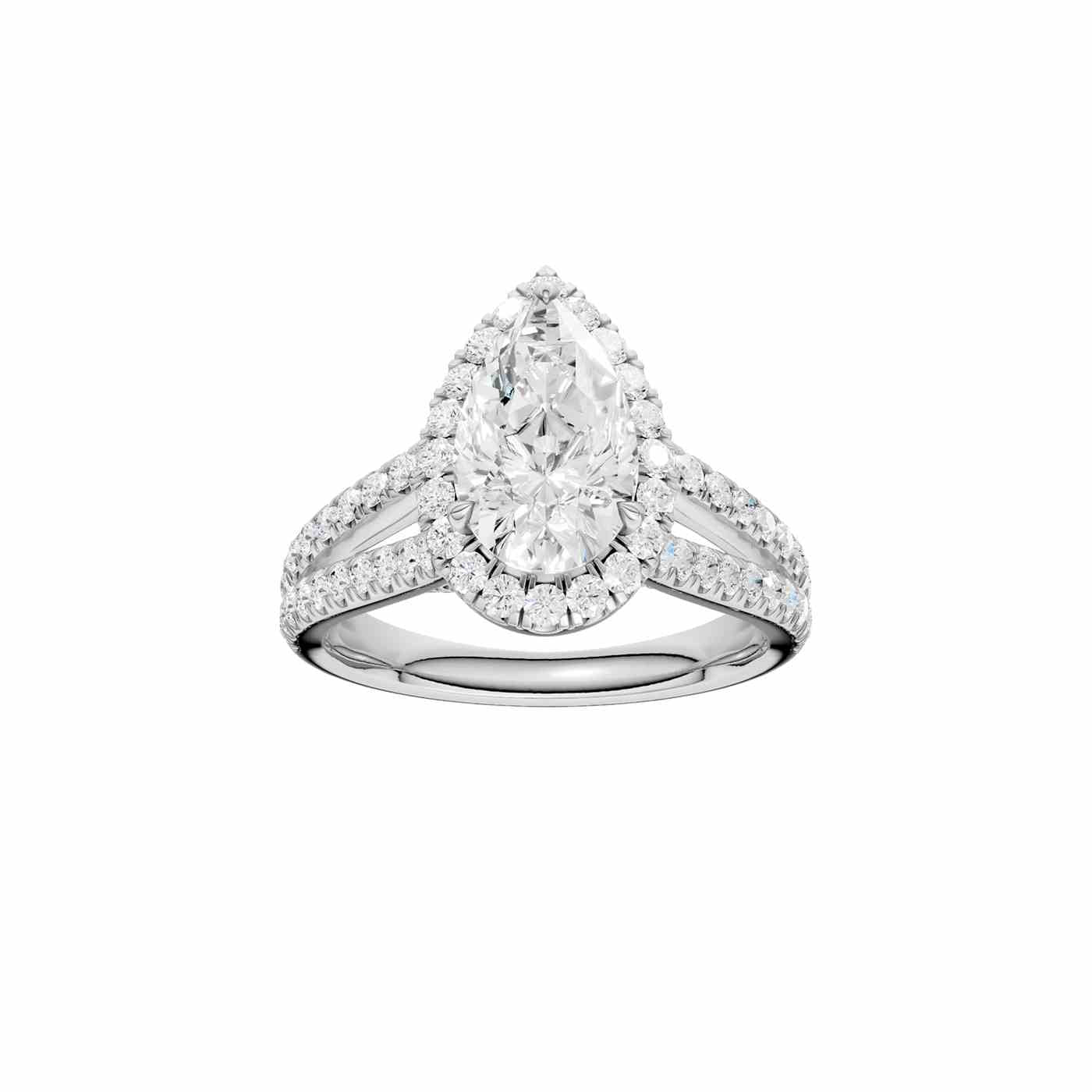 Sorelle Ring | Pear Cut