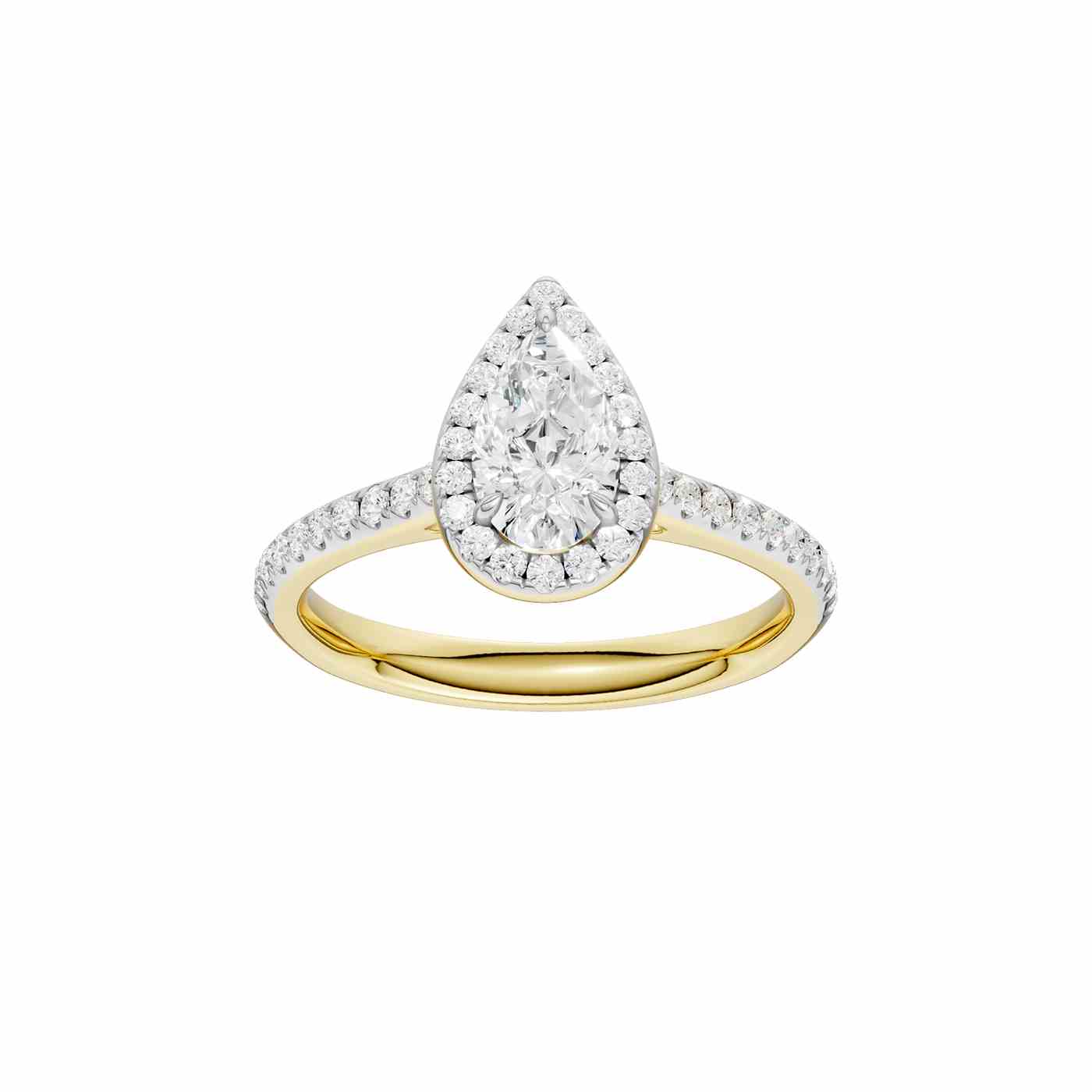 Astarra Ring | Pear Cut