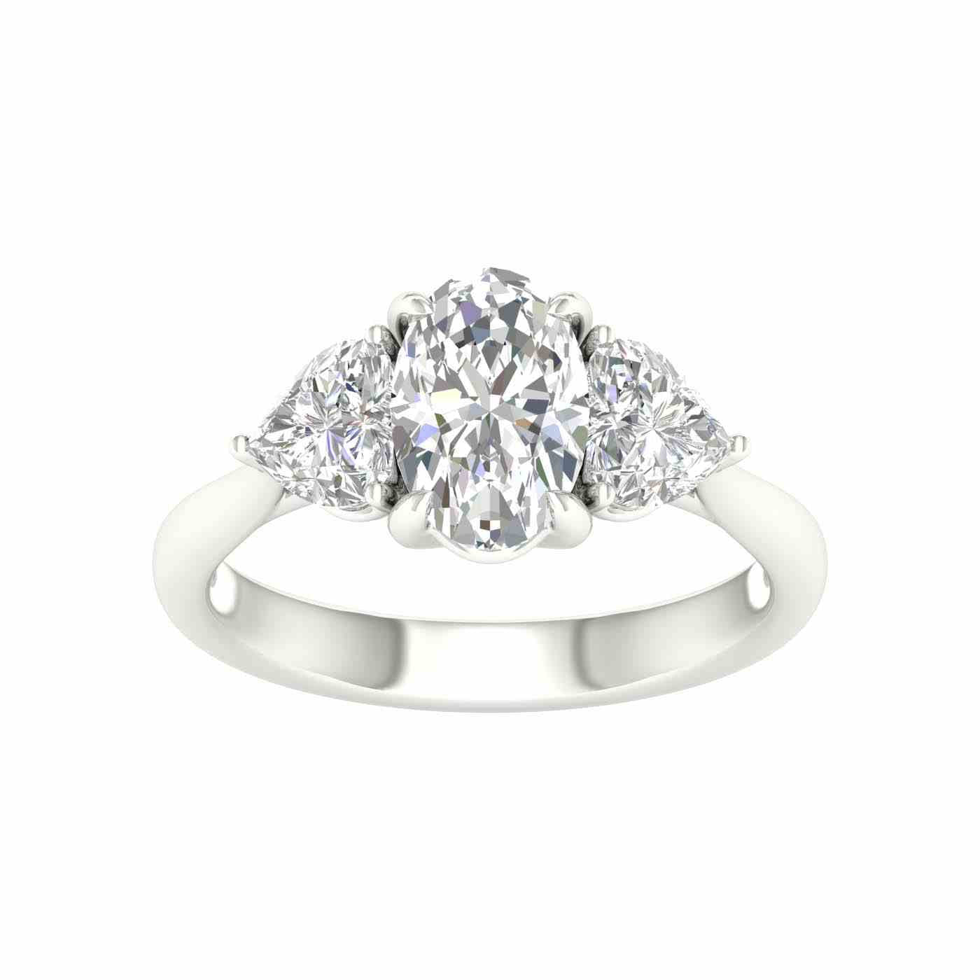 Nivara Ring | Heart Cut