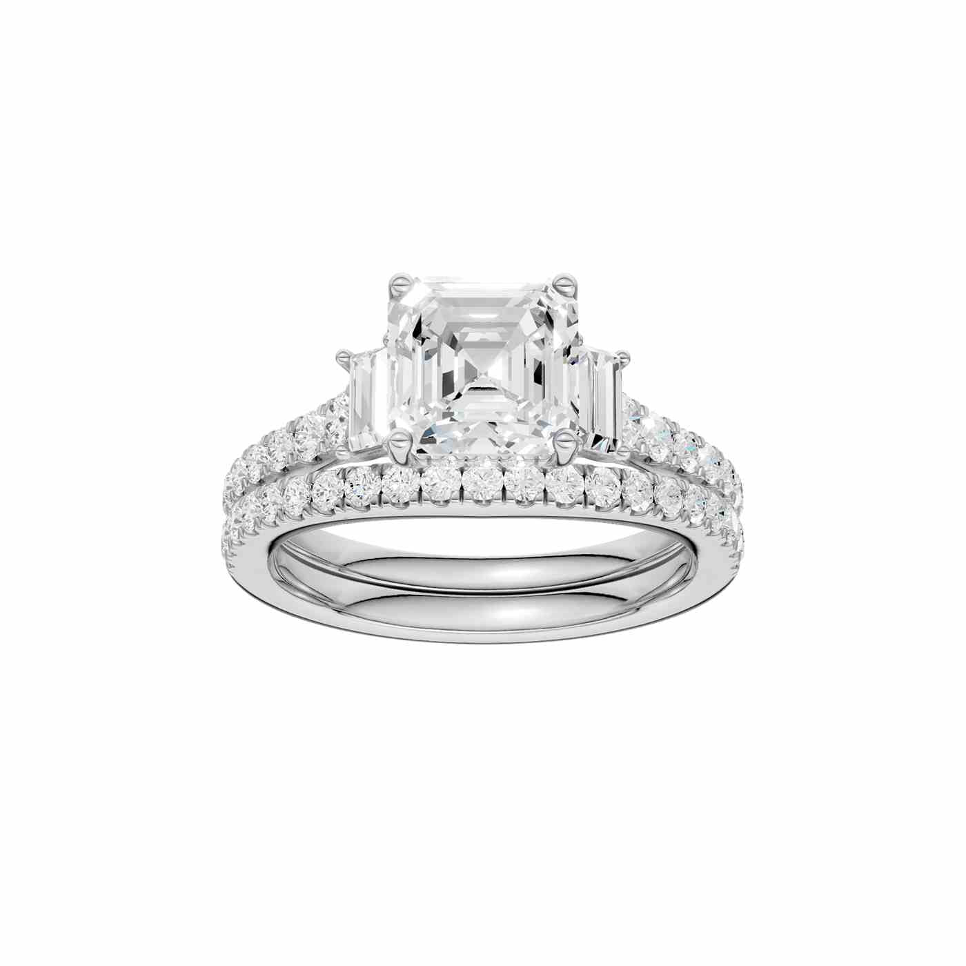 Ravissante Ring | Asscher Cut