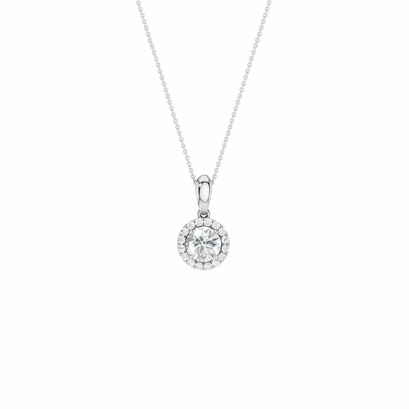 Elysane Pendant | Round Cut
