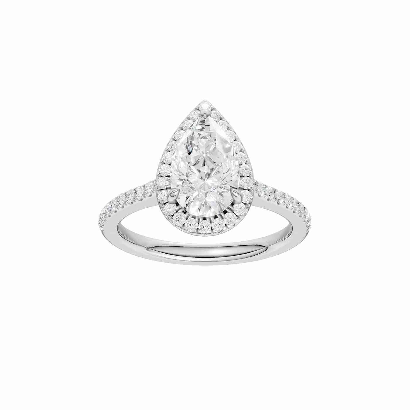 Astarra Ring | Pear Cut
