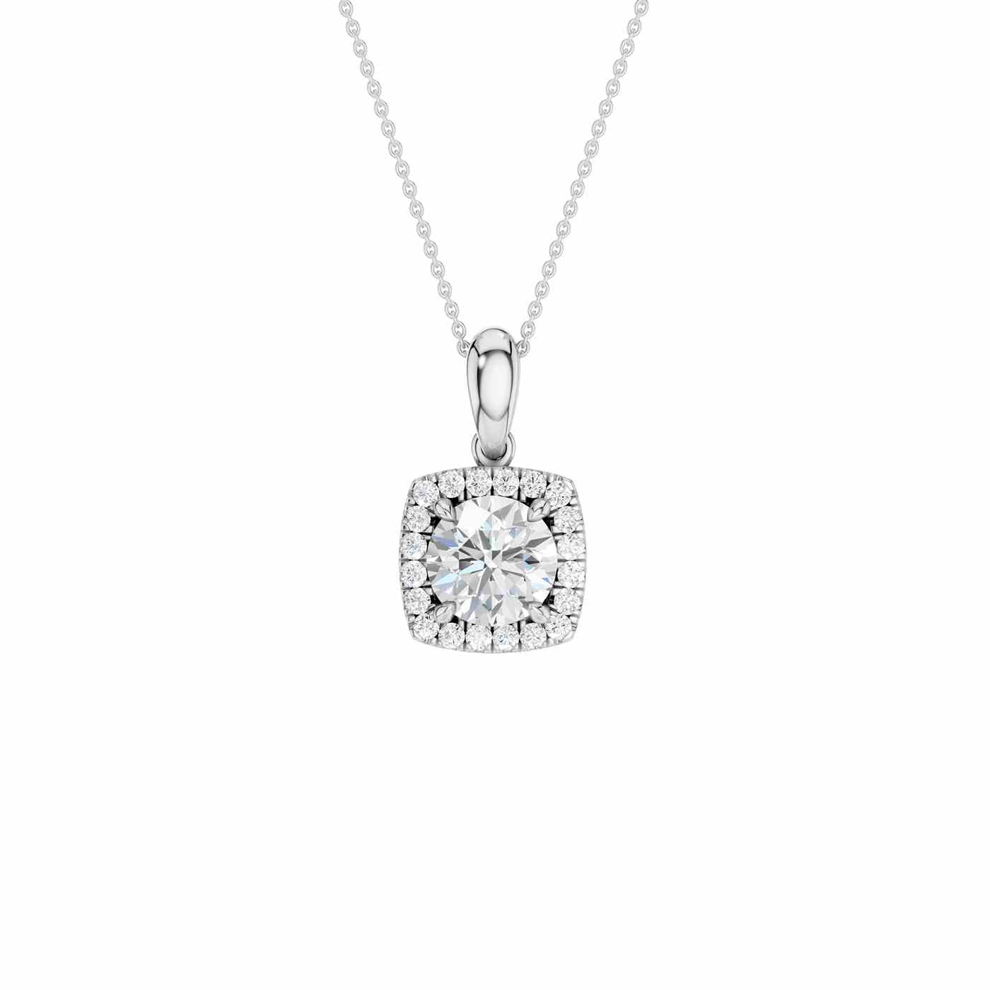 Elysane Pendant | Round Cut