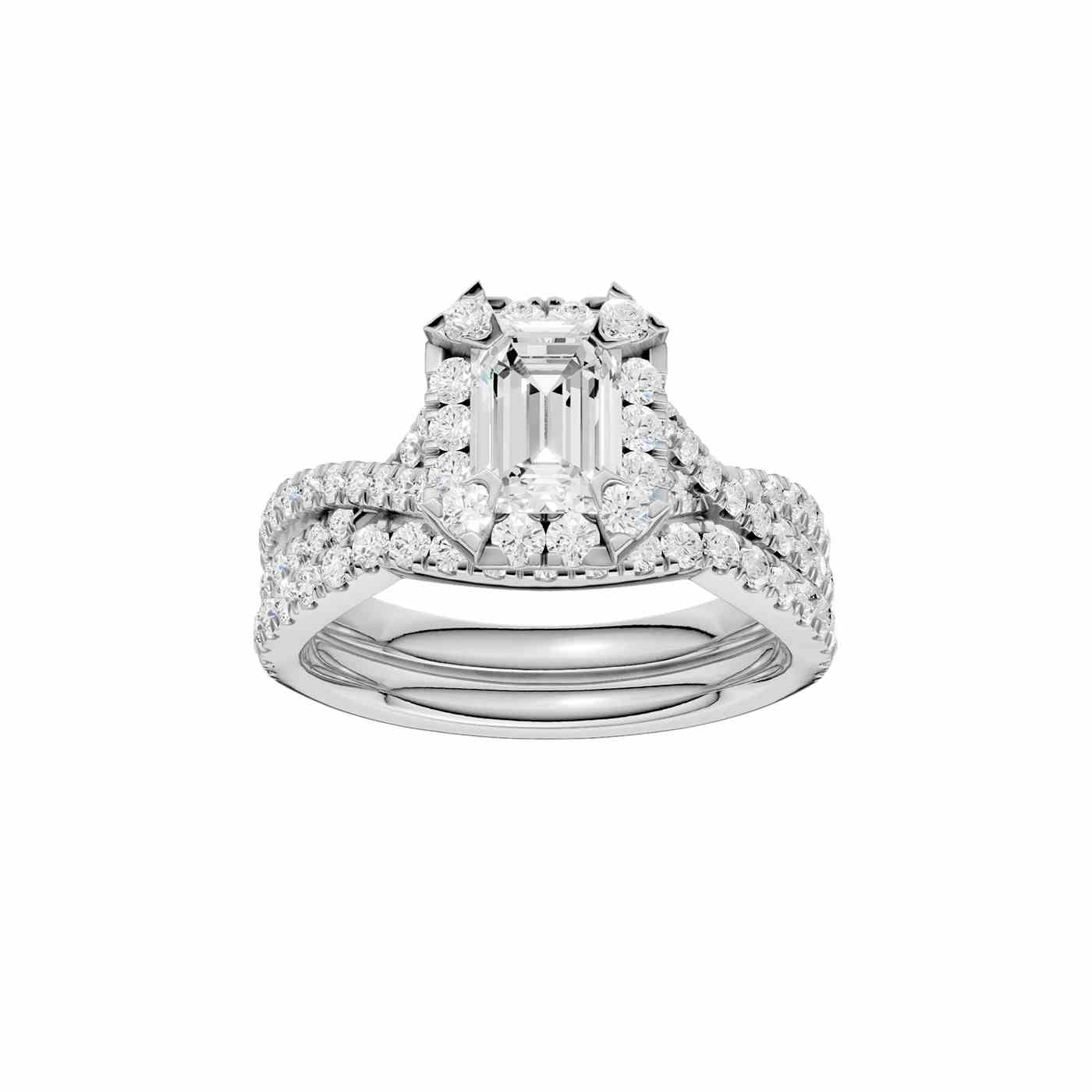 Bellavue Ring | Emerald Cut