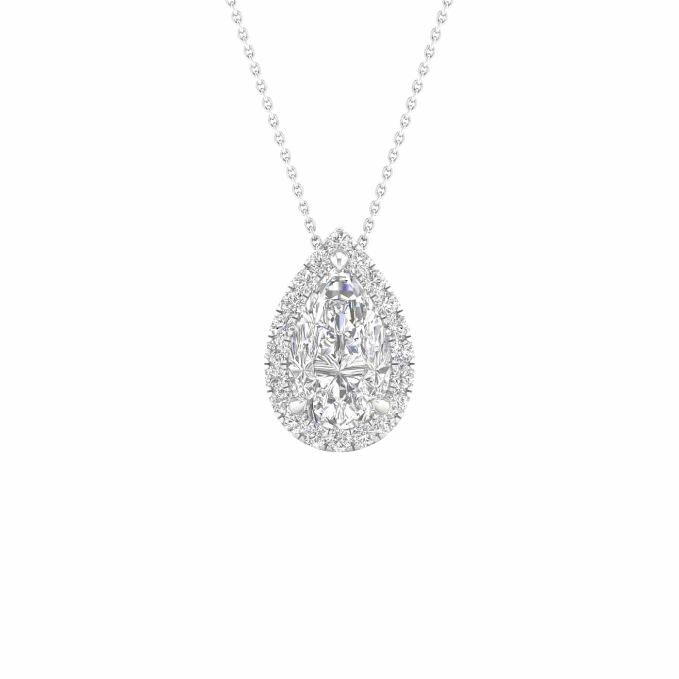 Celestri Pendant | Pear Cut