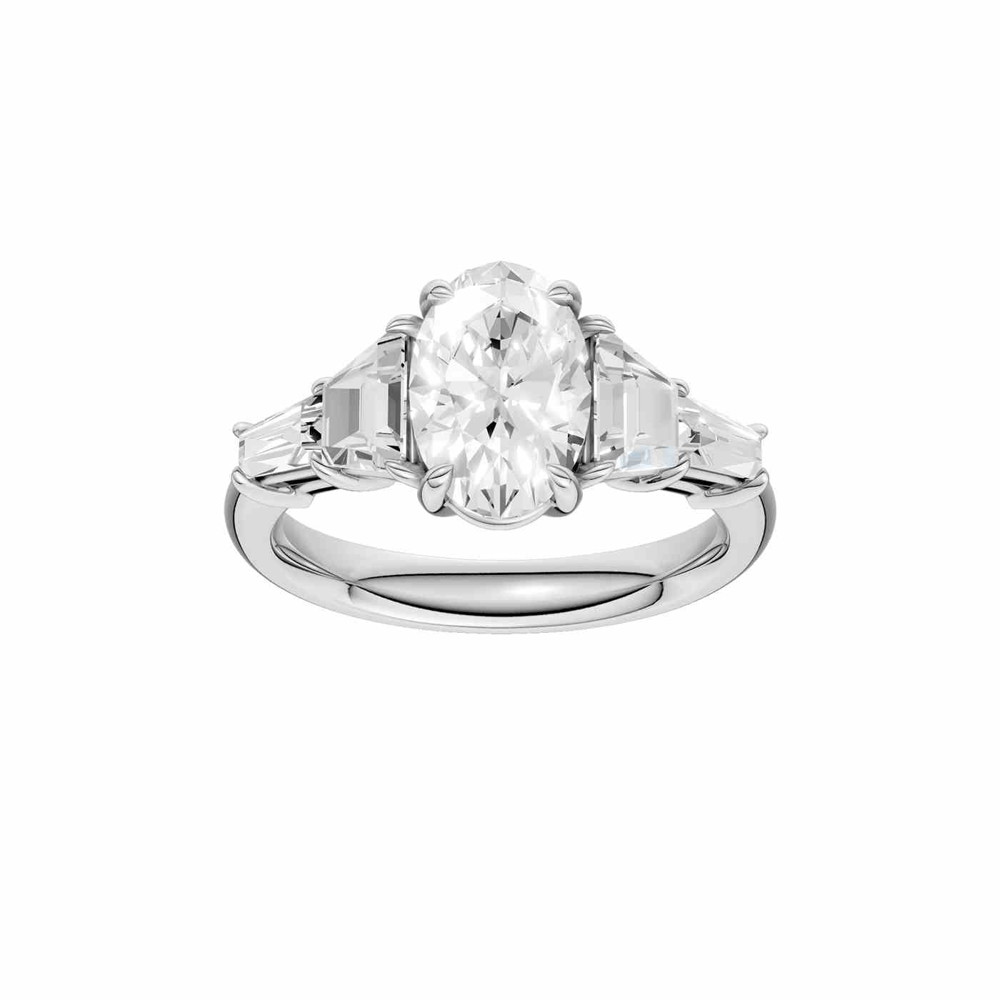 Nivara Ring | Oval Cut