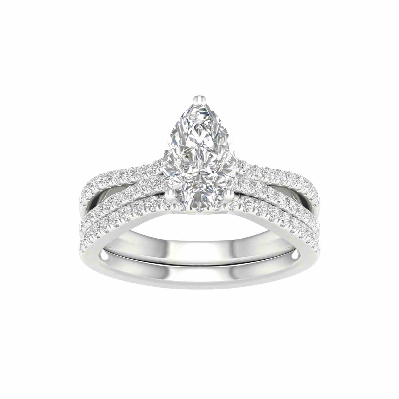 Calista Ring | Pear Cut