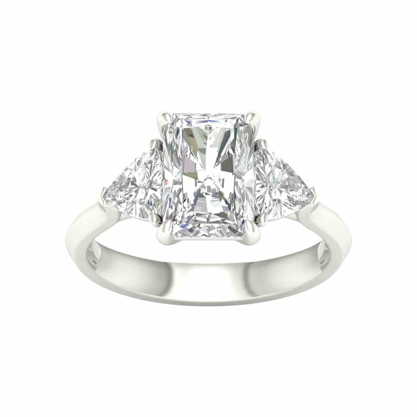 Zaffire Ring | Radiant Cut