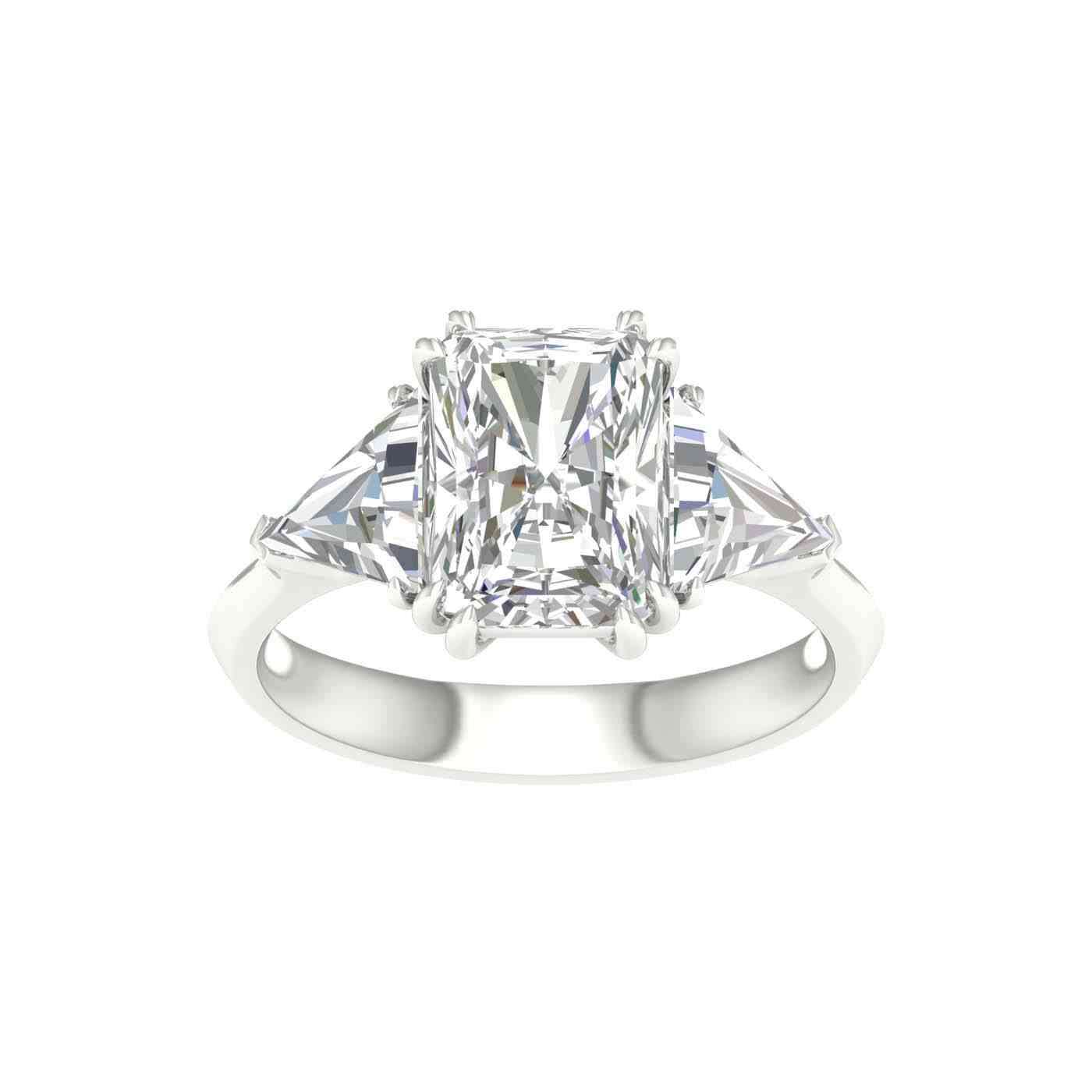 Zaffire Ring | Radiant Cut