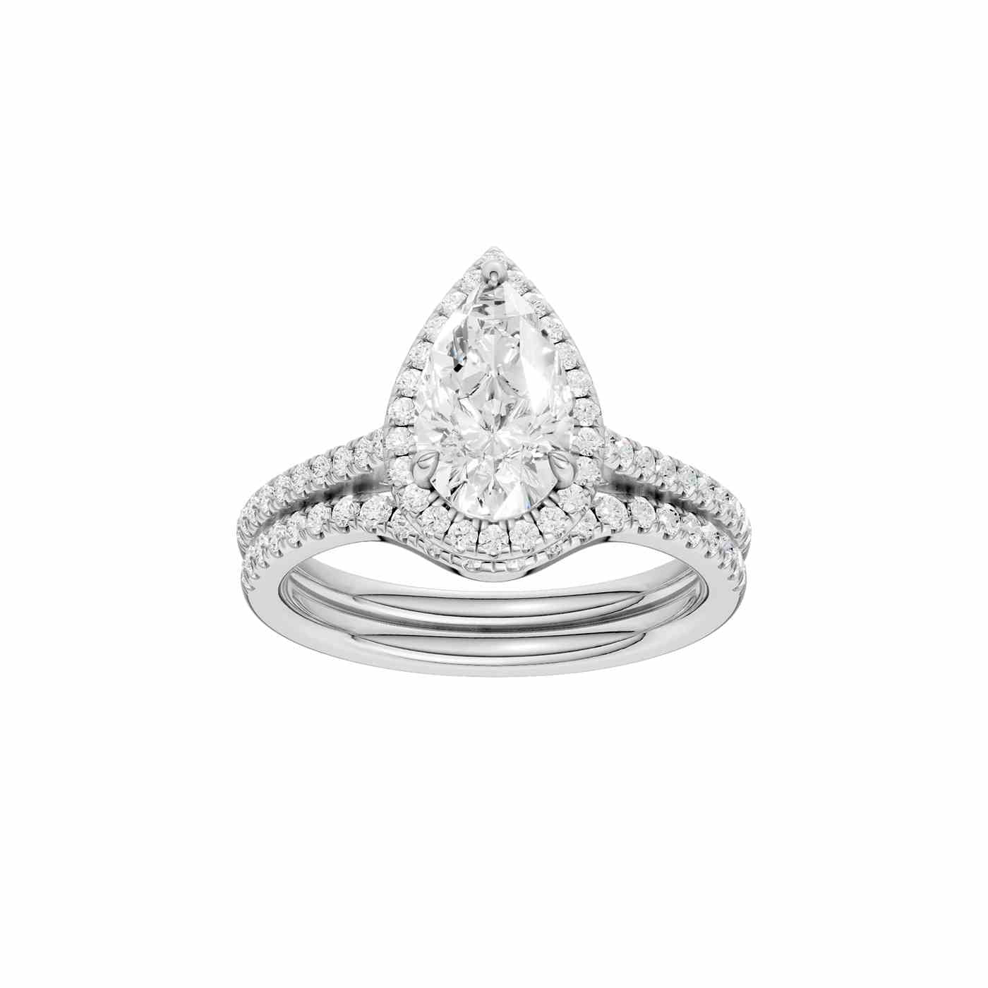 Bellavue Ring | Pear Cut