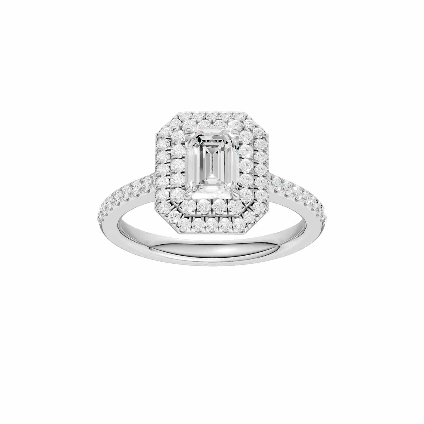 Aurevè Ring | Emerald Cut