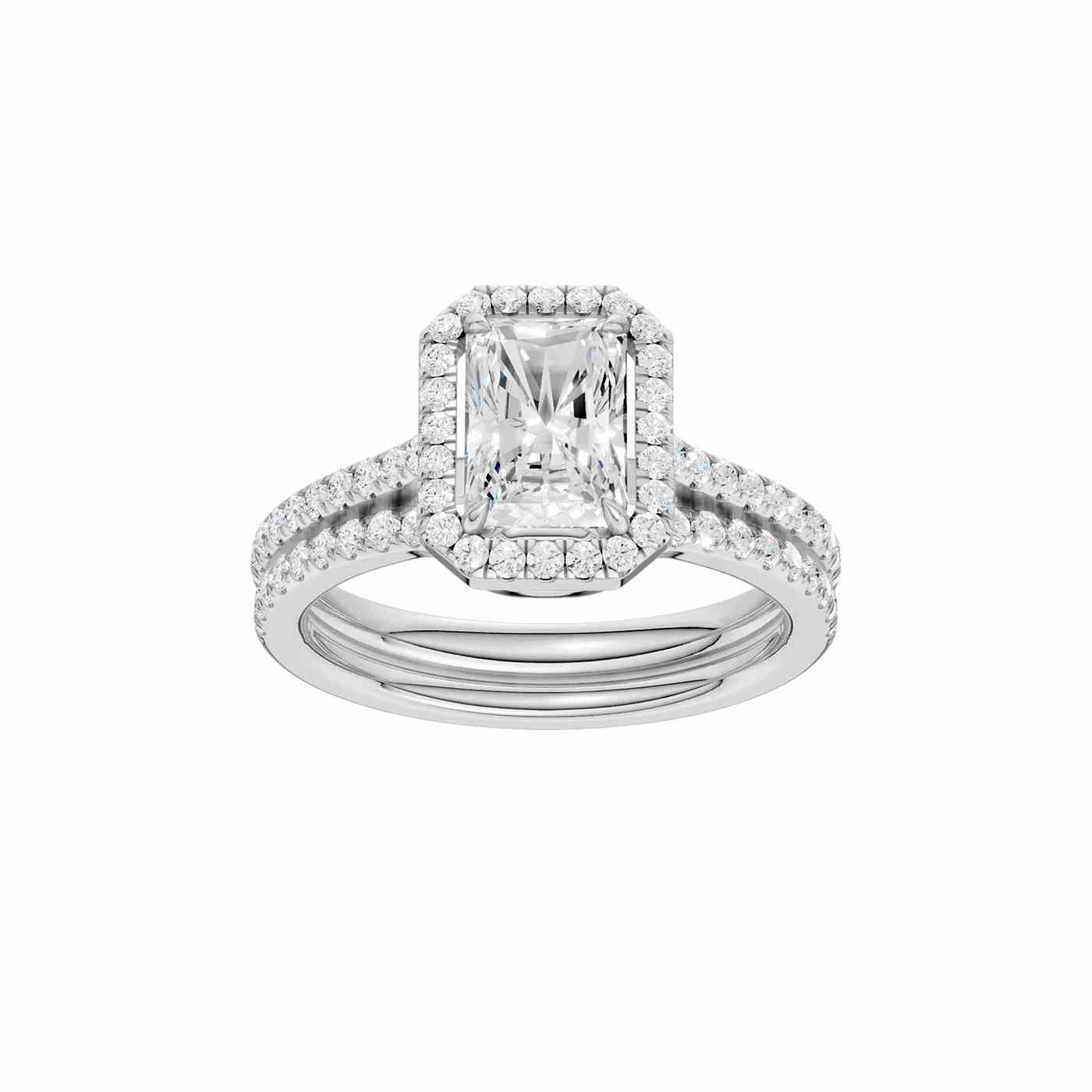 Bellavue Ring | Radiant Cut