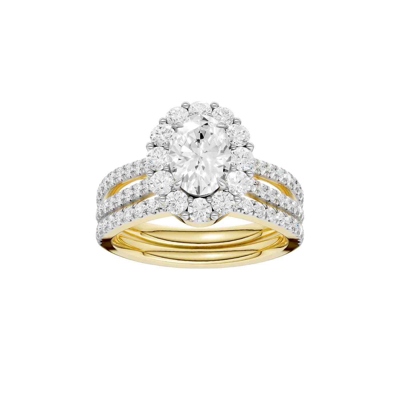 Bellavue Ring | Oval Cut