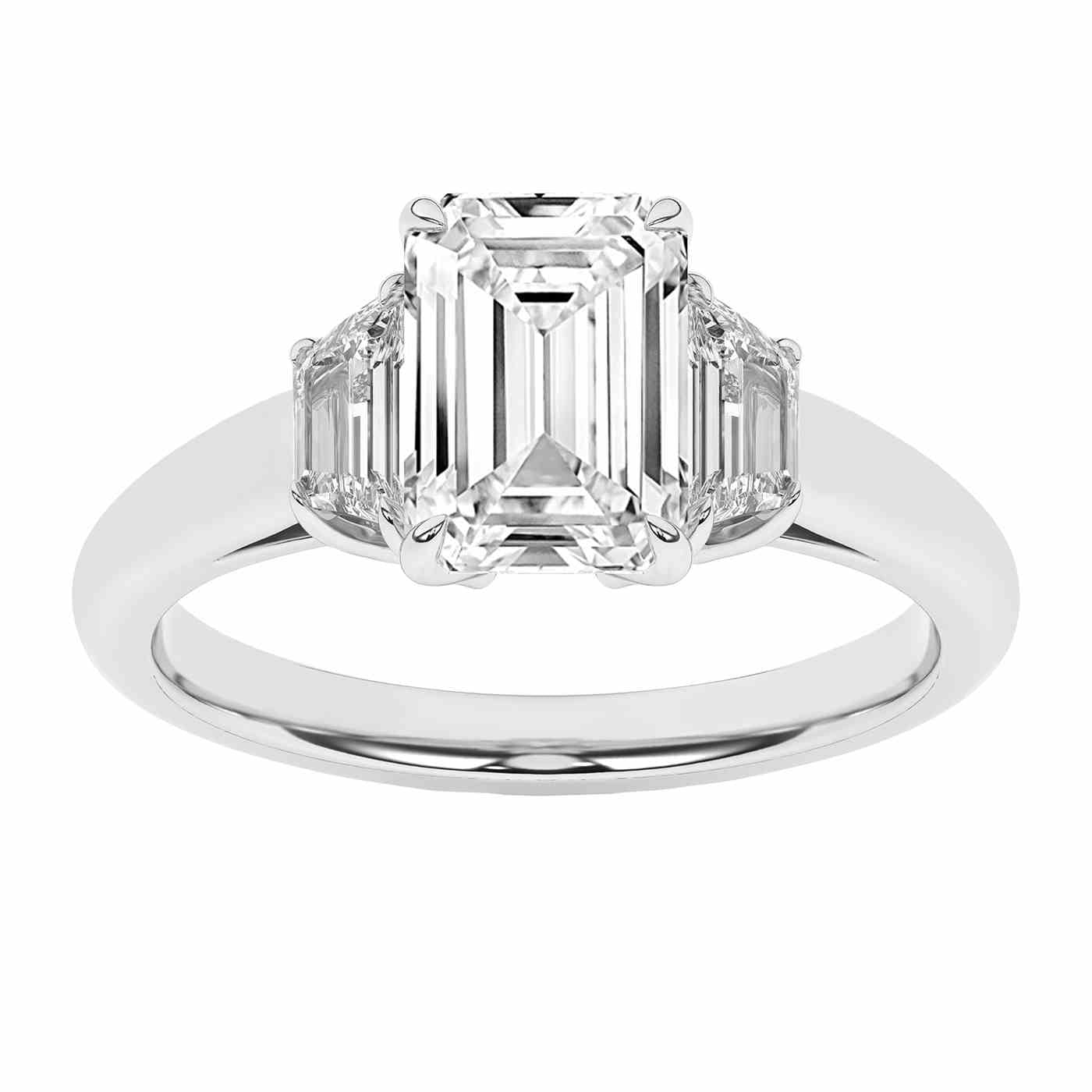 Radiara Ring | Emerald Cut