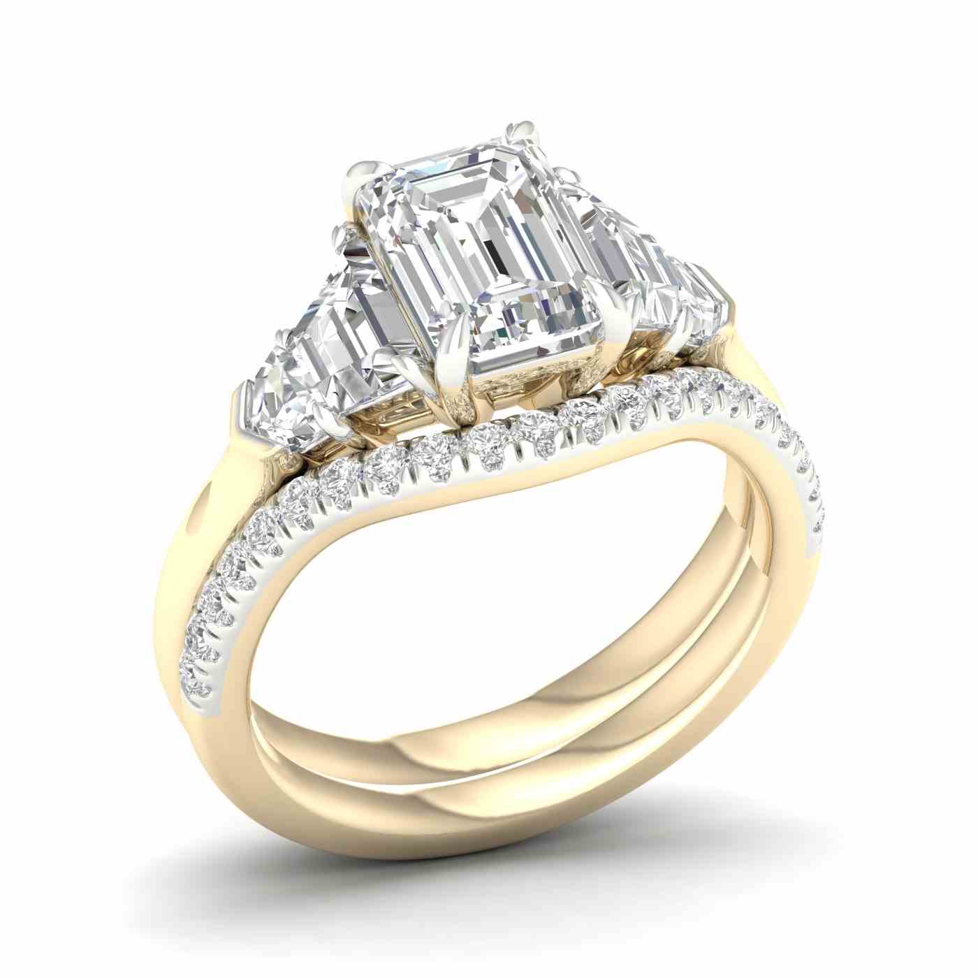 Radiévo Ring | Emerald Cut