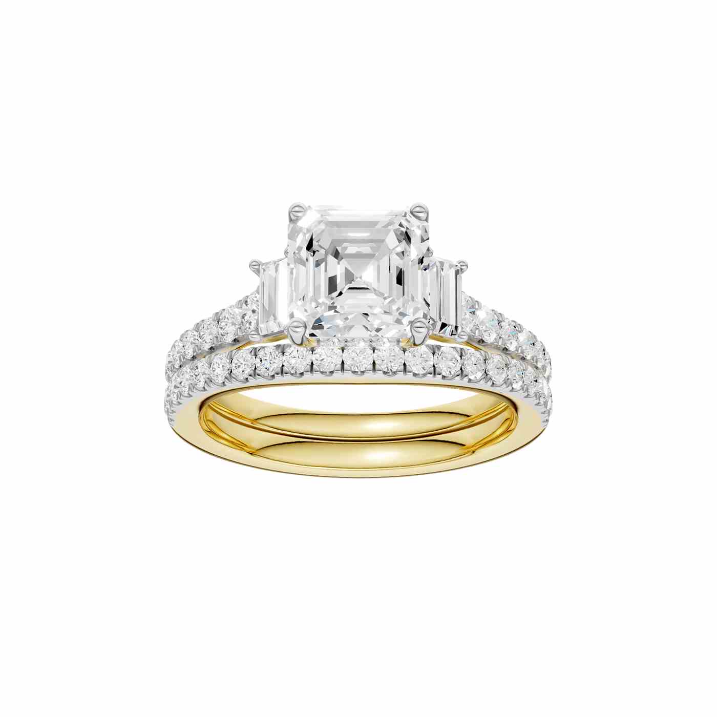 Ravissante Ring | Asscher Cut