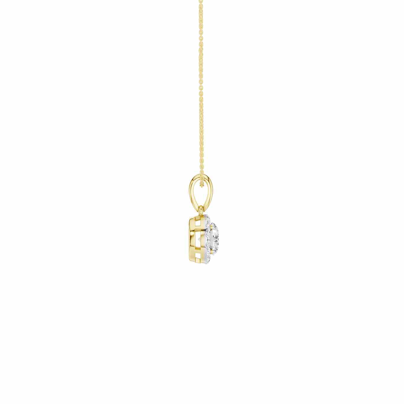 Elysane Pendant | Round Cut