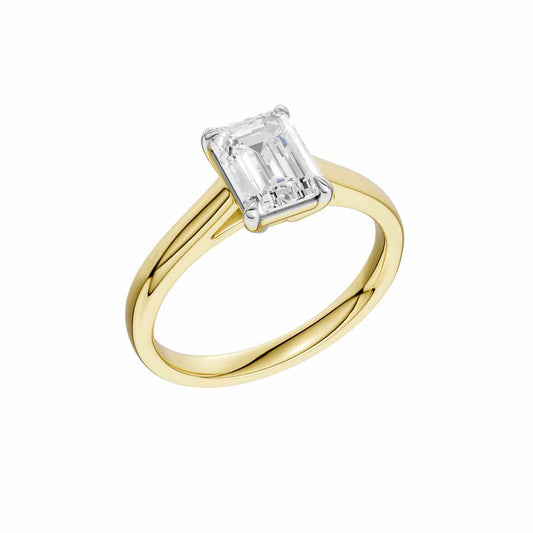 Estellea Ring | Emerald Cut