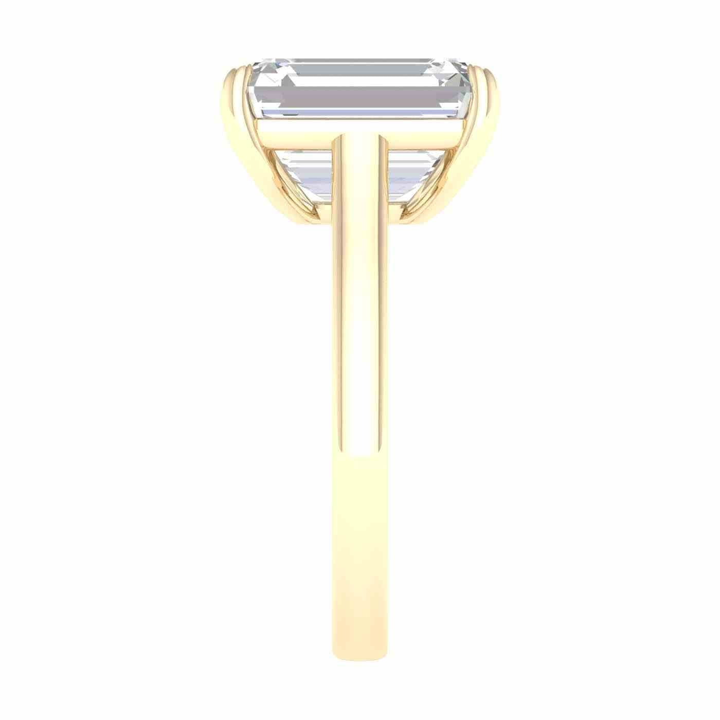 Aureza Ring | Emerald Cut