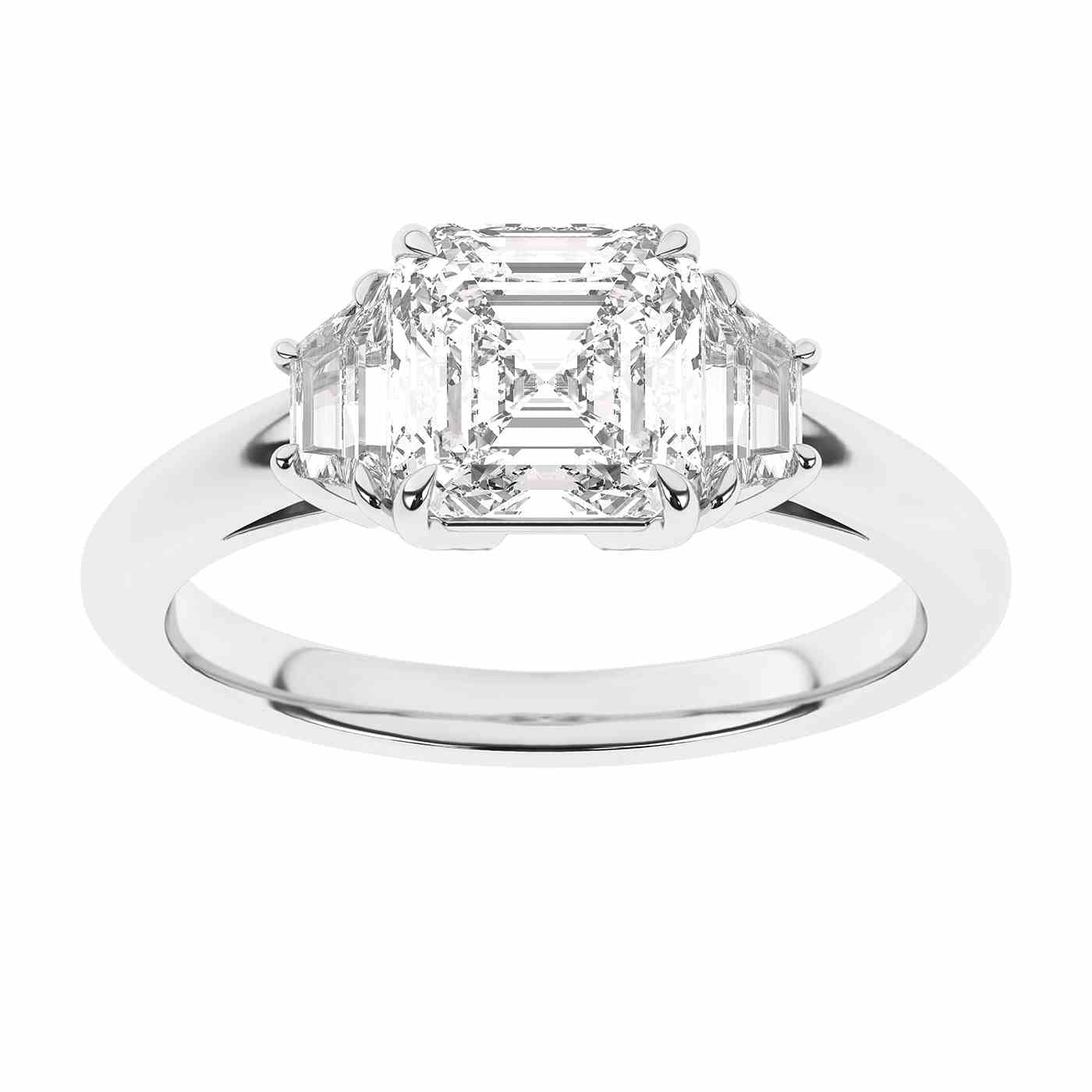 Radiara Ring | Asscher Cut