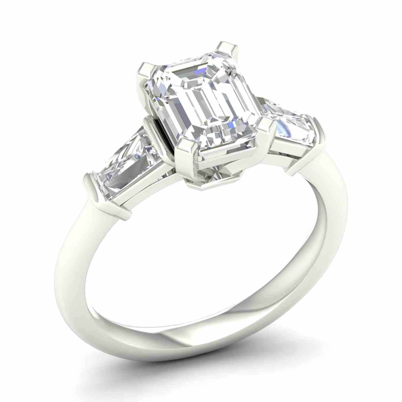 Zarielle Ring | Emerald Cut