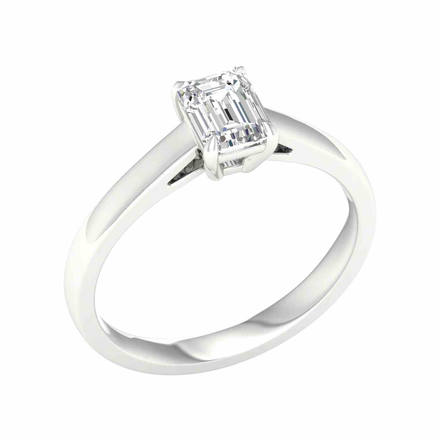Estellea Ring | Emerald Cut