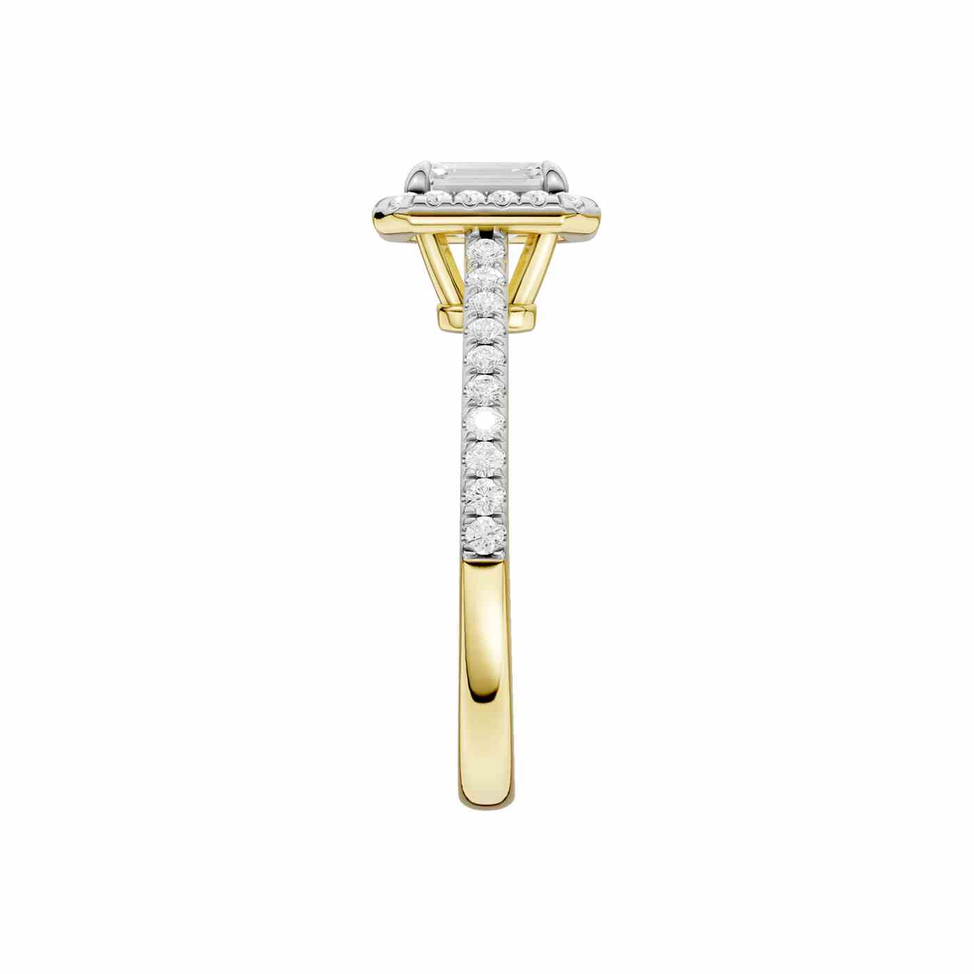 Astarra Ring | Emerald Cut