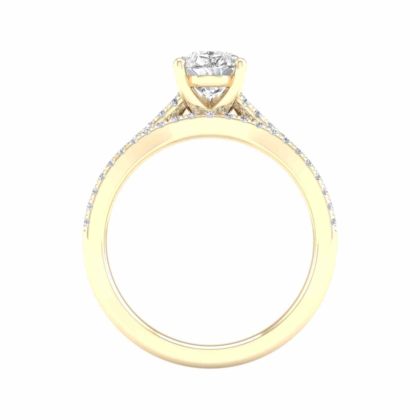 Calista Ring | Pear Cut