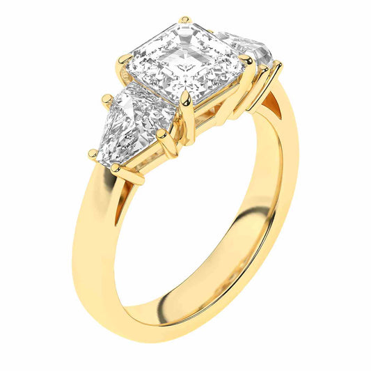 Radiara Ring | Asscher Cut