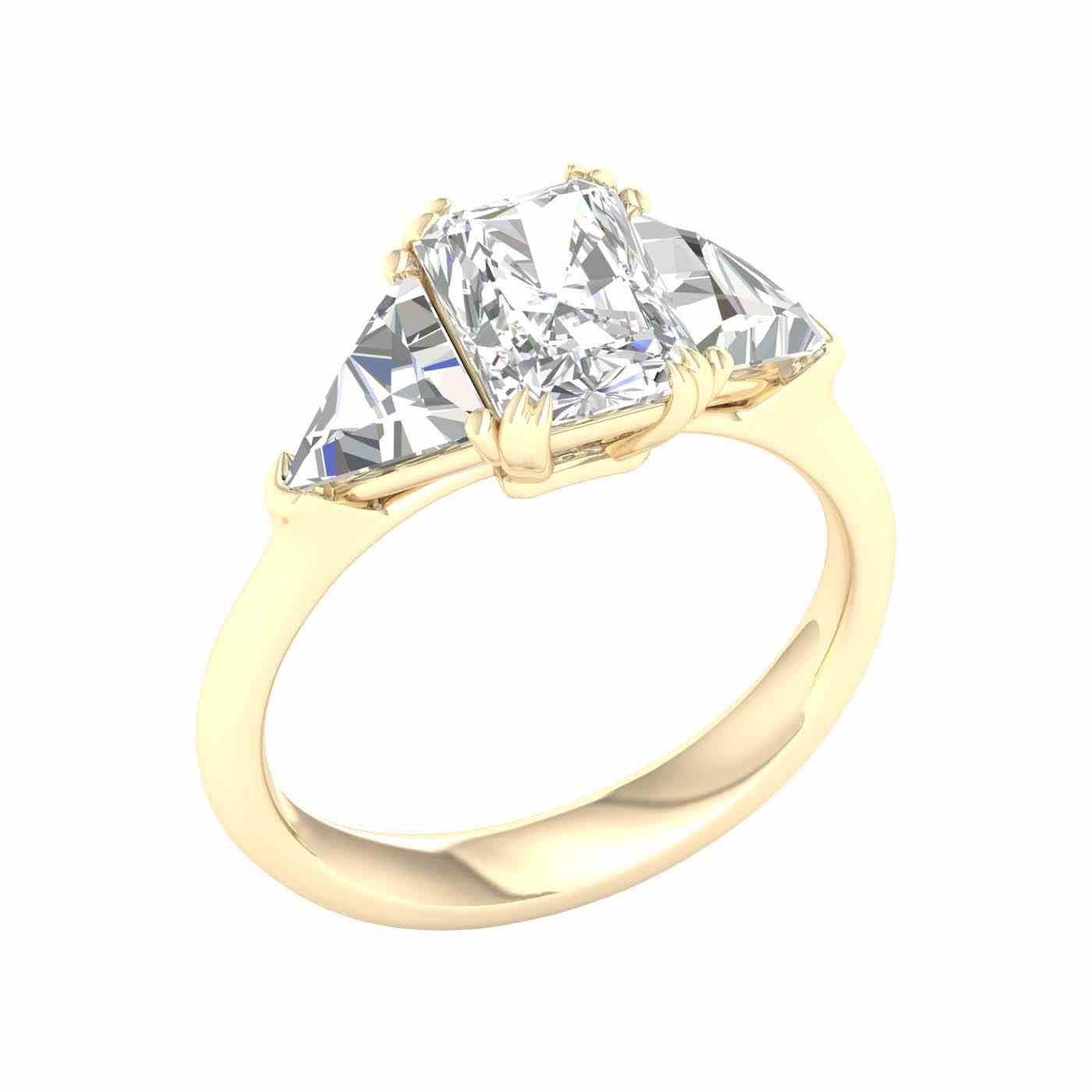 Ziranel Ring | Radiant Cut