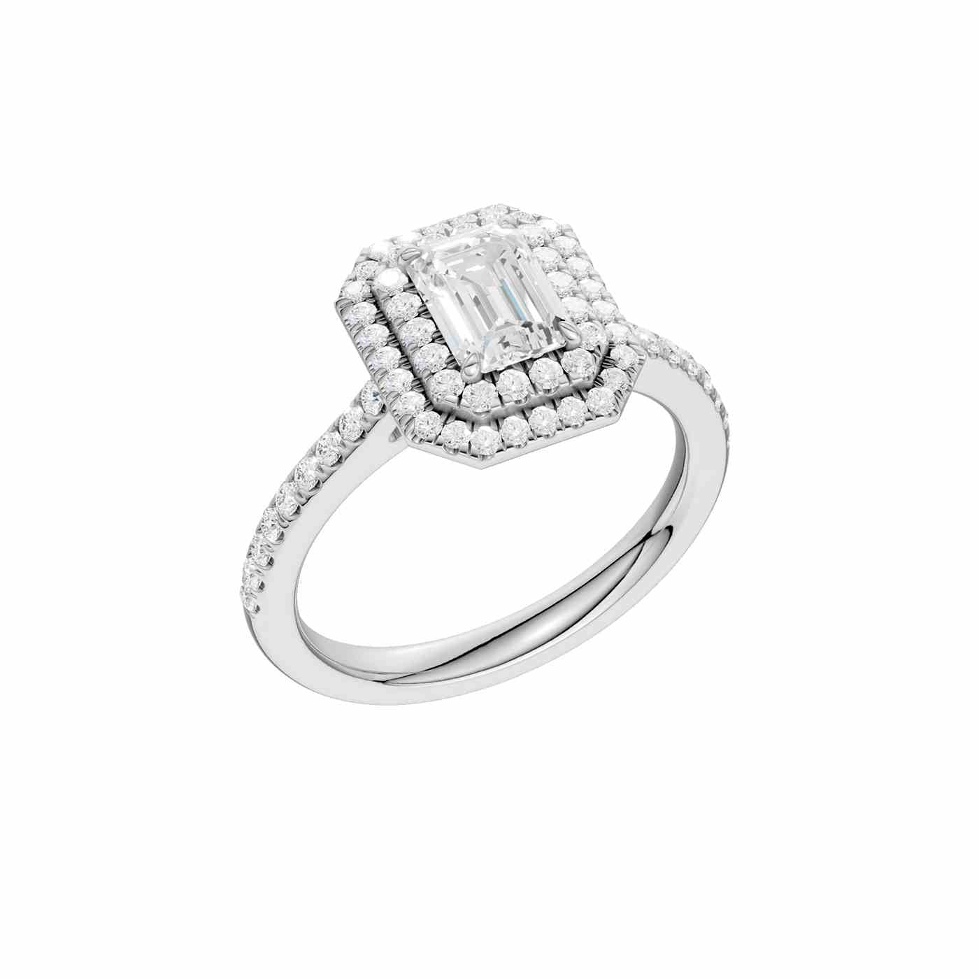 Aurevè Ring | Emerald Cut