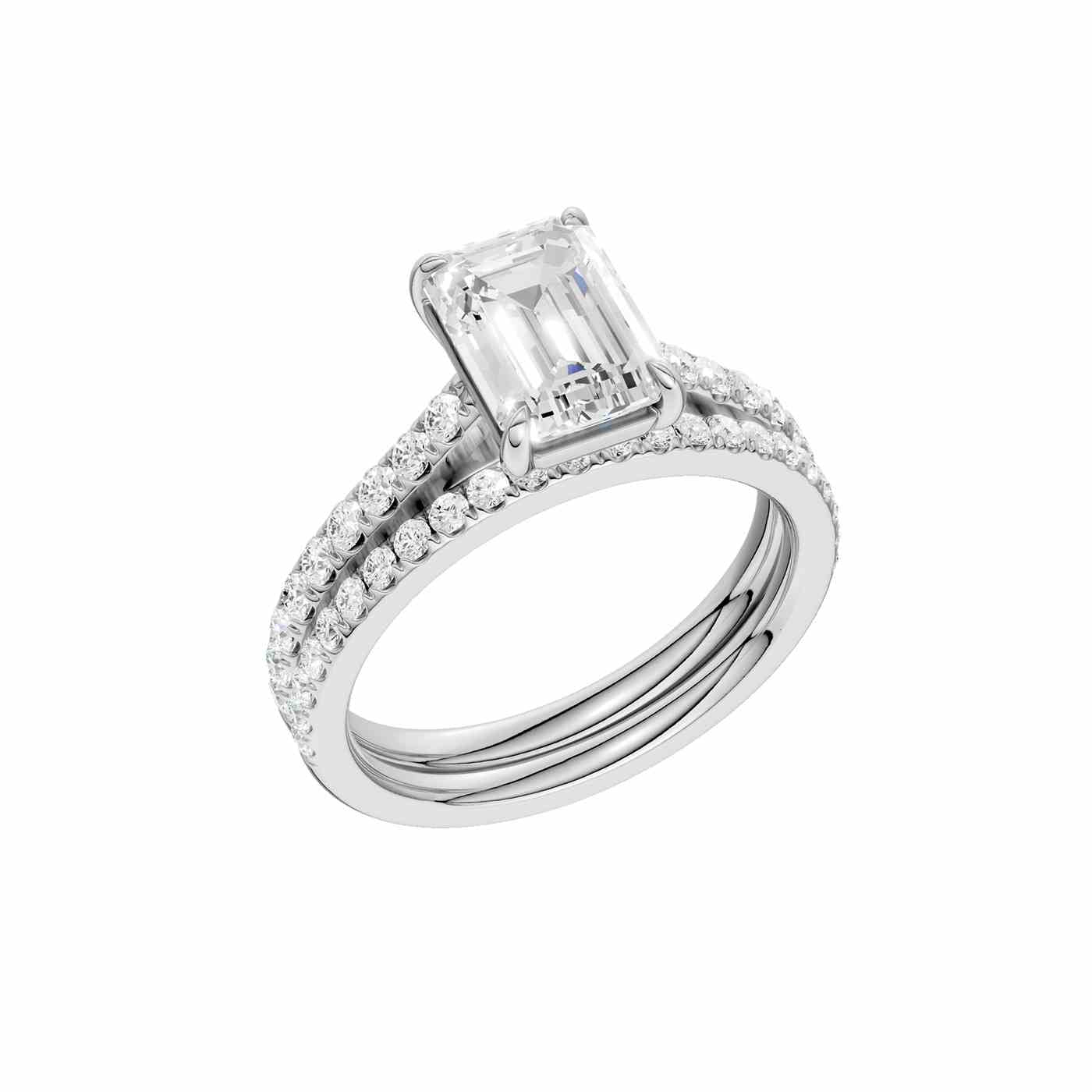Sorielle Ring | Emerald Cut
