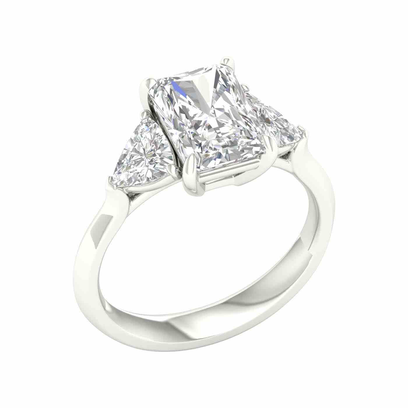 Zaffire Ring | Radiant Cut