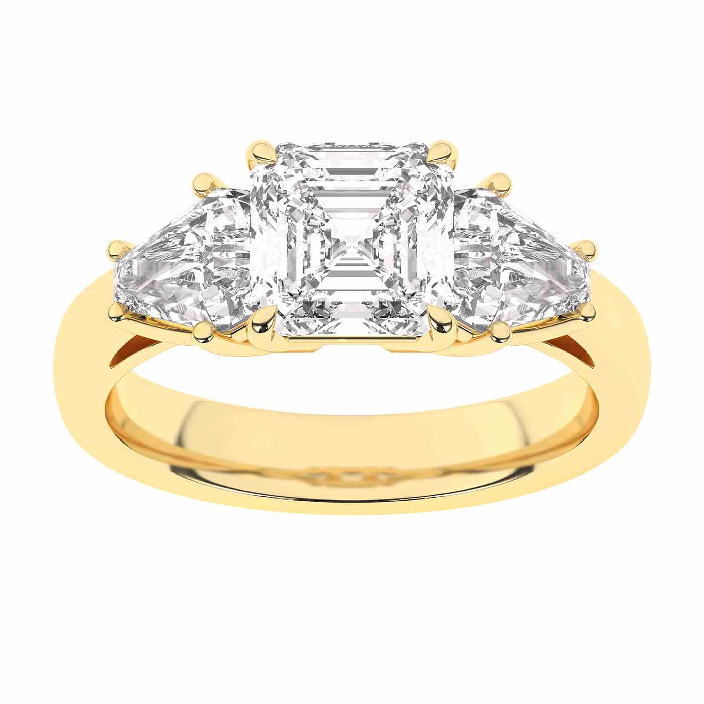 Radiara Ring | Asscher Cut