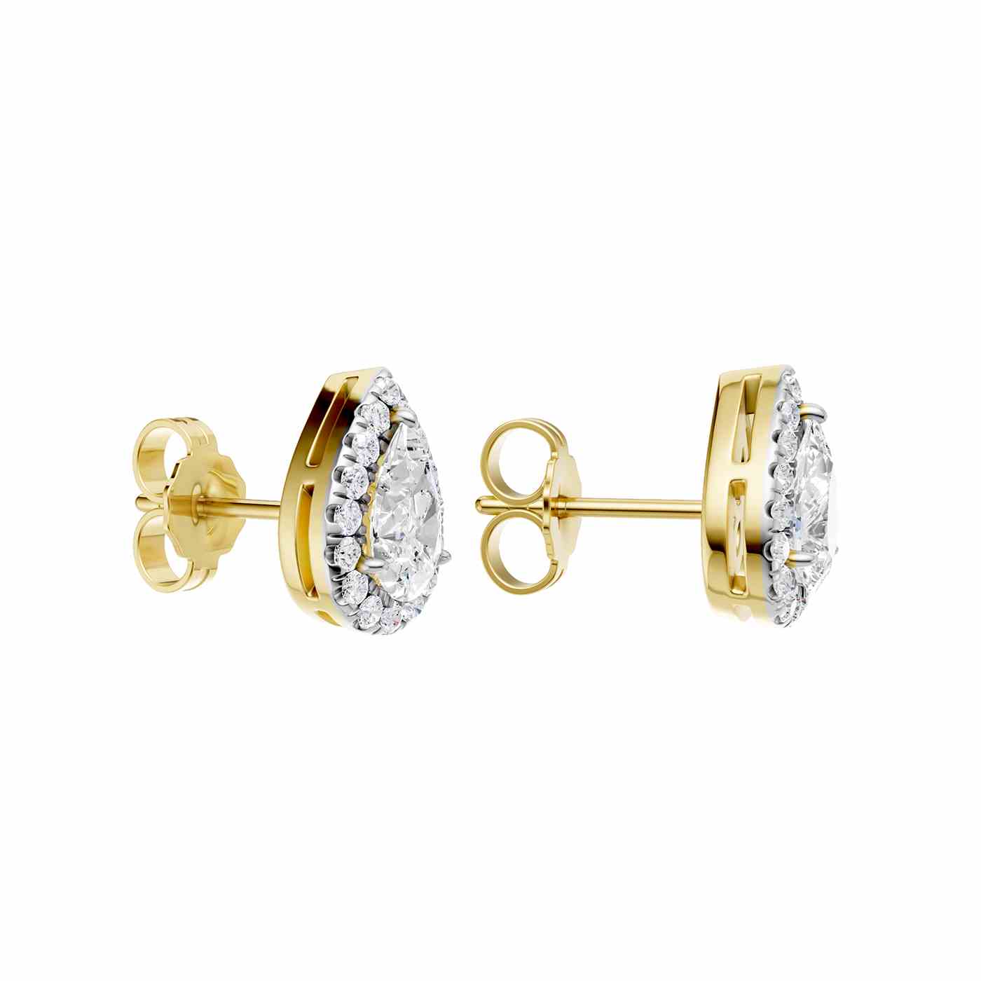 Elysia Earring | Pear Cut