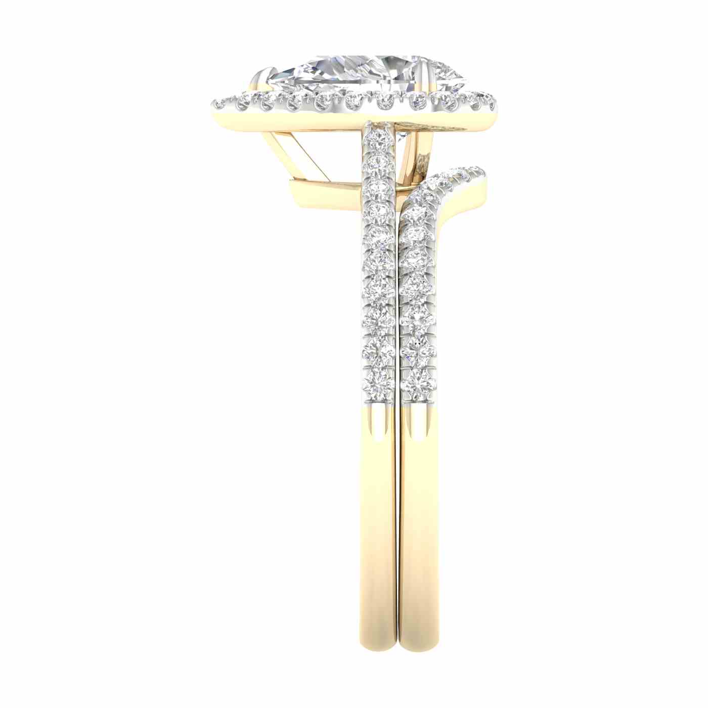 Bellavue Ring | Pear Cut