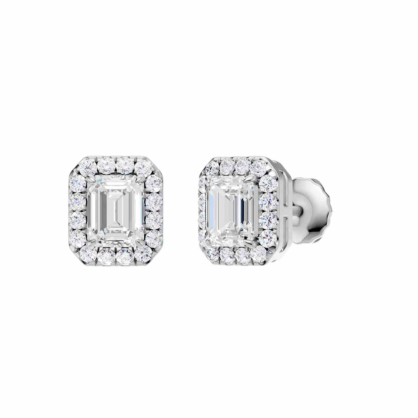 Alurea Earring | Emerald Cut